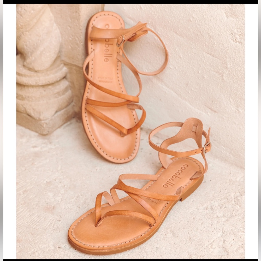 Cocobelle Leona Strappy Sandals (NIB)